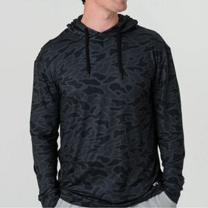 BURLEBO Dark Camouflage Hoodie